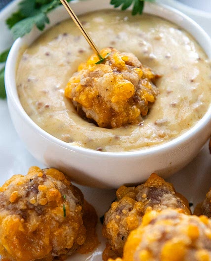 Cheesy Gluten-Free Sausage Balls (Not Greasy)