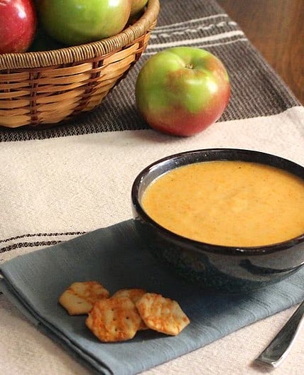 Apple Cheddar Soup