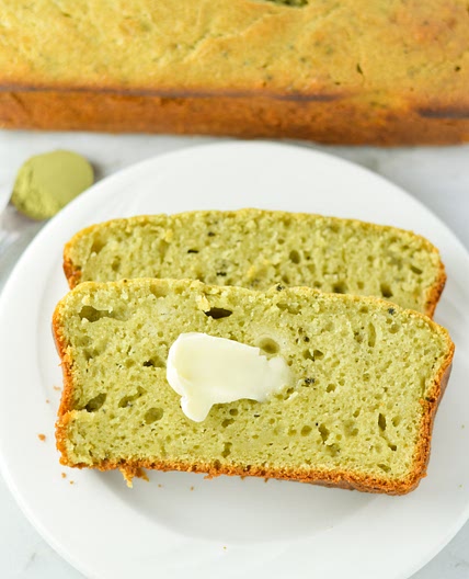 Matcha Yogurt Loaf