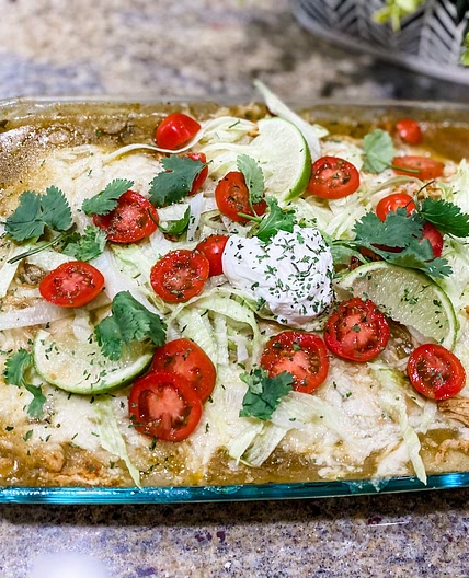 Chicken Enchilada Bake