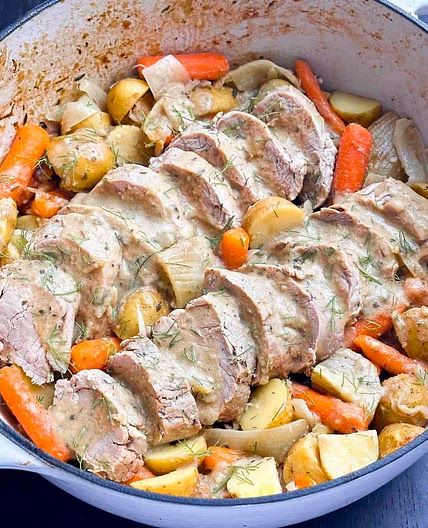 Dutch Oven Pork Tenderloin