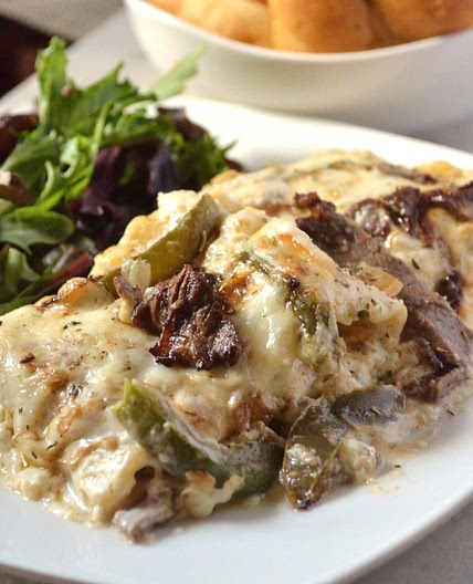 Cheesesteak Stuffed Lasagna
