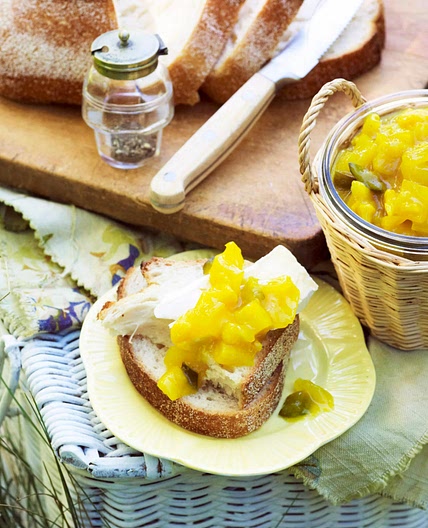 Sweet mustard pickles