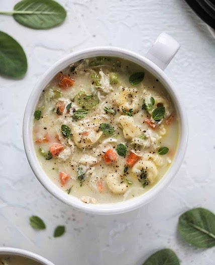 Chicken Tortellini Soup