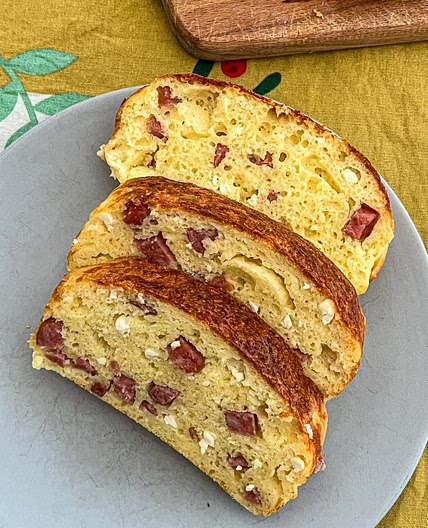 French Savory Loaf Cake (Gâteau salé)