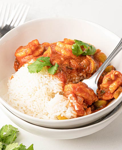 Camarones Guisados (Stewed Shrimp)