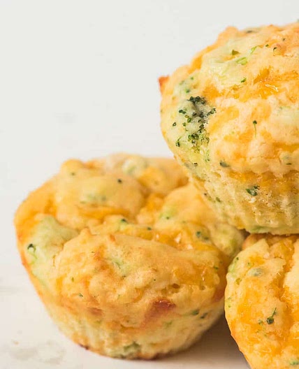 Broccoli Cheddar Muffins