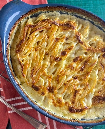 Low FODMAP Scalloped Potatoes