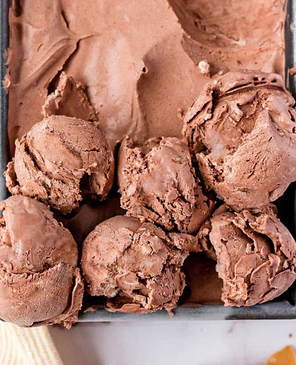 No-Churn Chocolate Ice Cream