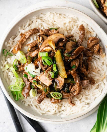 Beef and Bok Choy Stir Fry