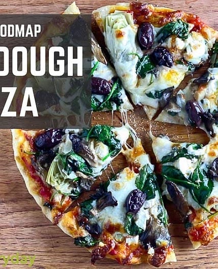 Low FODMAP Sourdough Pizza