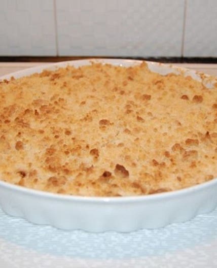 Apple crumble