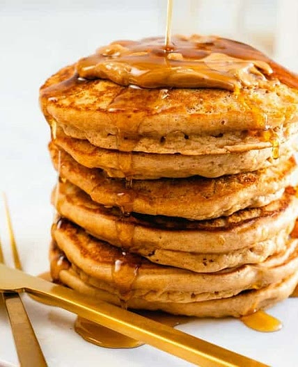 Easy Peanut Butter Pancakes