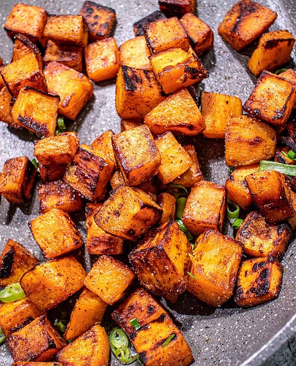 Sweet Potatoes Sautéed with Five Spice