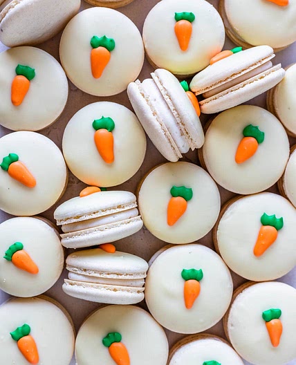 Carrot Cake Macarons