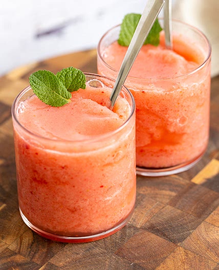 Strawberry Lemonade Slushie
