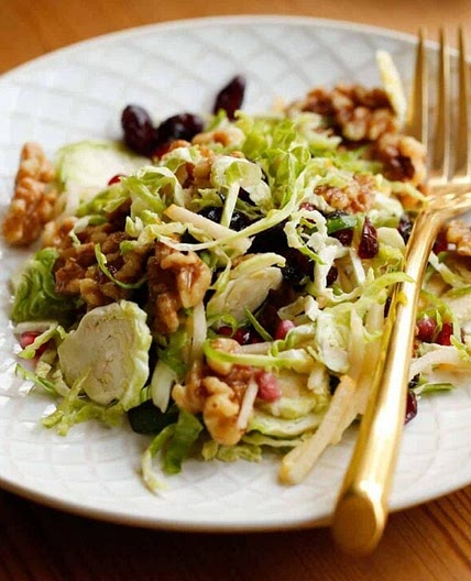 Shaved Brussels Sprouts Salad