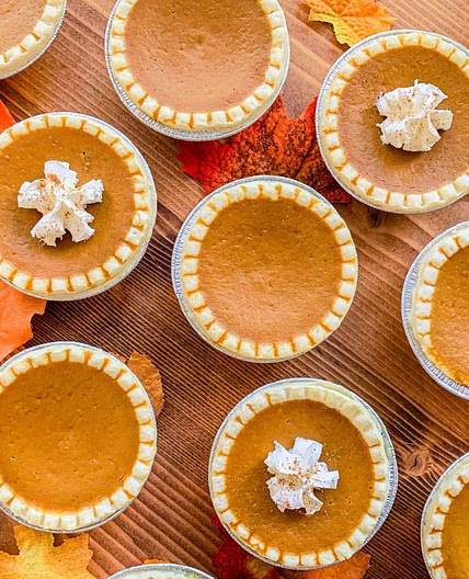 Dad's Mini Pumpkin Pie Tarts