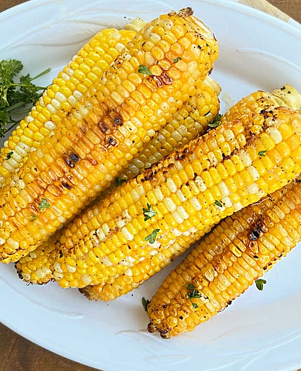 Grilled Corn on the Cob in Foil