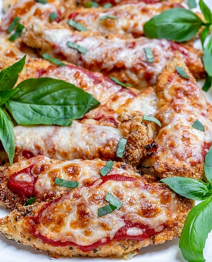 Healthy Baked Chicken Parmesan