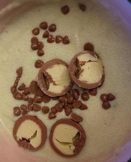 0,8L 1001 Nacht Grießbrei mit CHOCO fresh, Raffaello oder Balisto