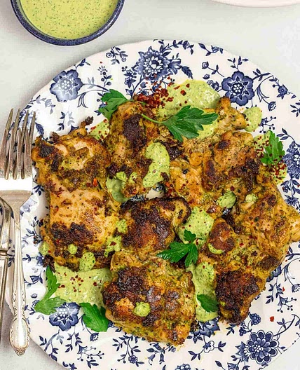 Green Goddess Chicken (2 Ways)