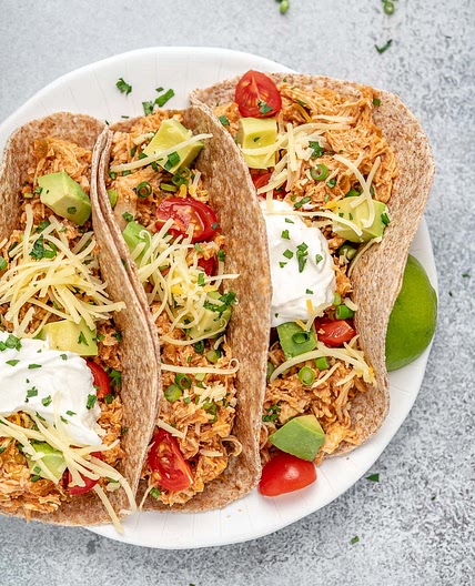 Crockpot or Instant Pot Chicken Tacos