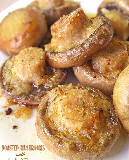Roasted Mushrooms with Garlic & Thyme