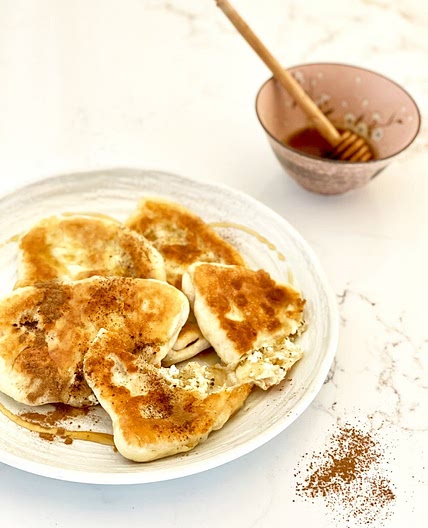 Ruth's Pontiaka Pisia - Greek Stuffed Flatbread with Feta Recipe