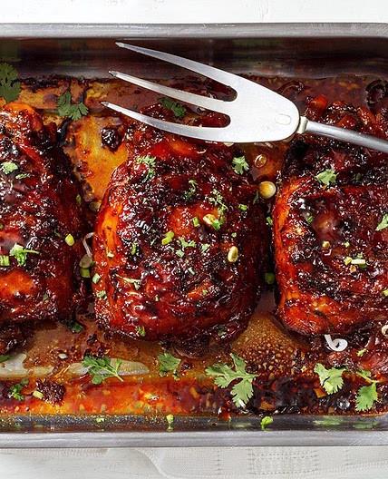 Slow Cooker Honey Turkey Thighs