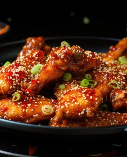 Sticky Chinese Chicken Wings