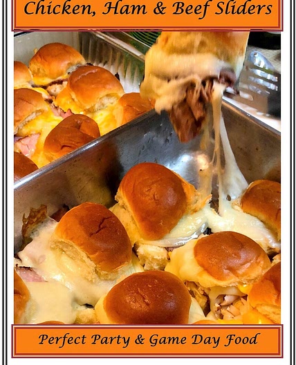 Chicken Ham & Beef Sliders