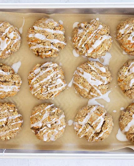 Healthy Oatmeal Cookies (with Apples and Carrots)