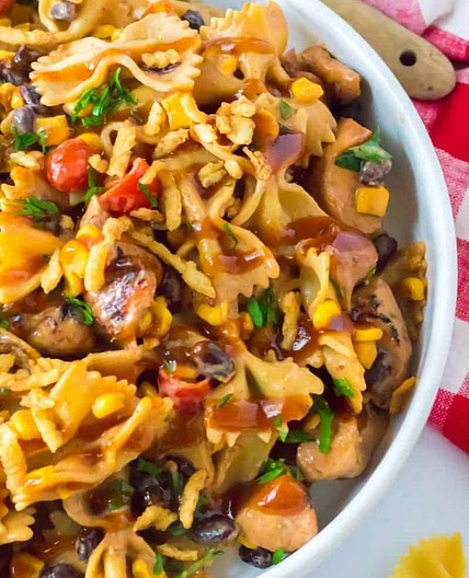 BBQ Pasta Salad