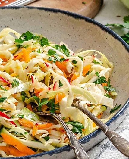 Vinegar Coleslaw Recipe