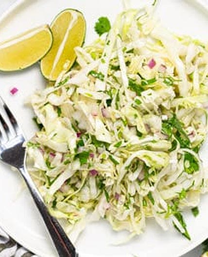 Cilantro Lime Slaw