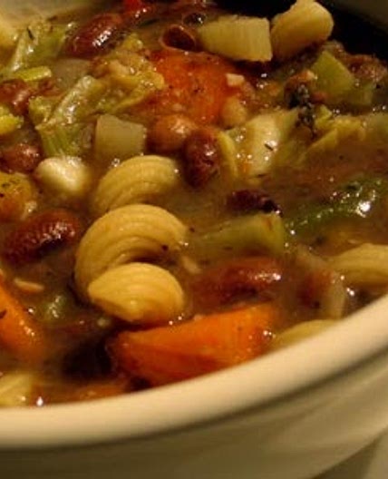 Romano Bean and Vegetable Soup
