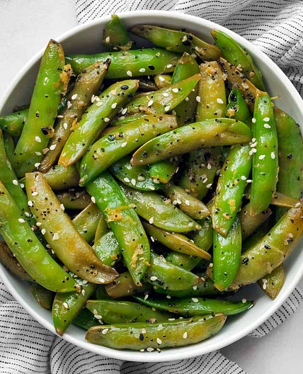 Sautéed Snap Peas