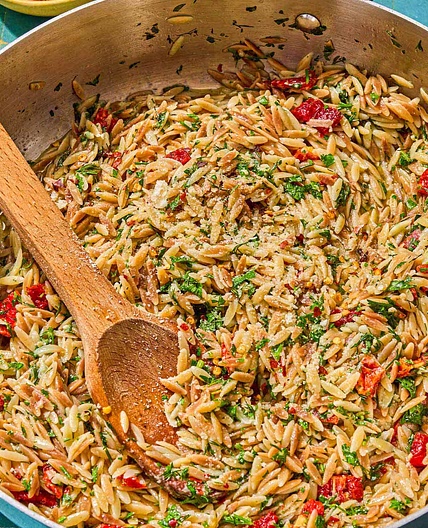 Toasted Orzo Pasta
