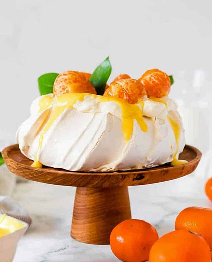 Winter Citrus Pavlova
