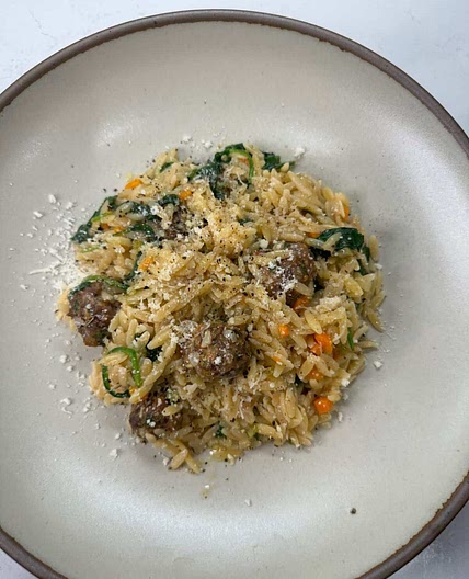 Italian Wedding Soup Orzo