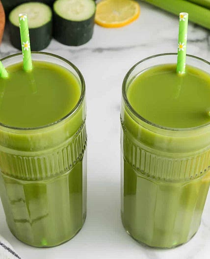 Green Juice Recipe with Ginger