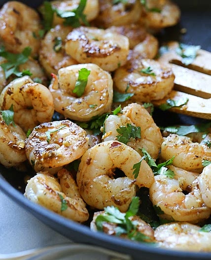 Tequila Lime Shrimp