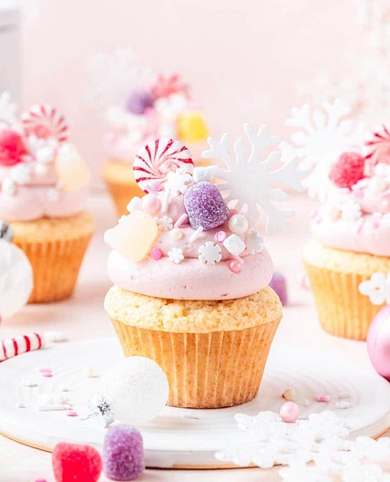 Sugar Plum Fairy Cupcakes