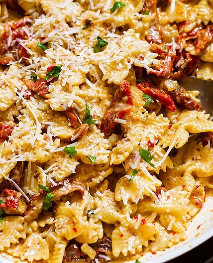 Creamy Sun-Dried Tomato Pasta