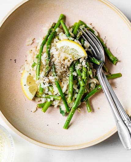 Spring Asparagus Risotto