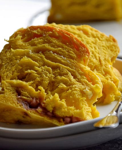 Kürbiskuchen/Kürbiszimtschnecken