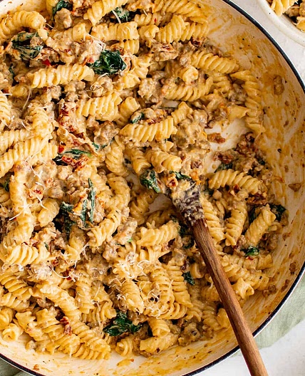 Amazing Creamy Italian Rotini
