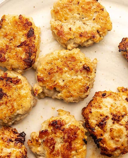 3 Ingredients Ranch Chicken Fritters