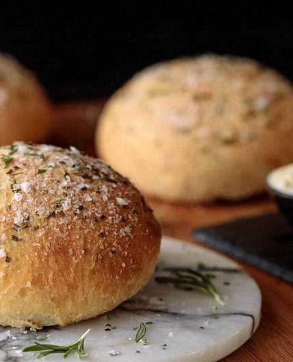 Ridiculously Easy Rosemary Bread